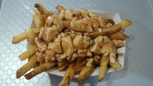 Poutine with great cheese curds