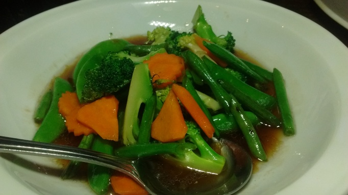 Waggon and Horses vegetables in oyster sauce