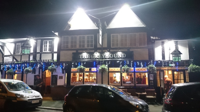 The Greyhound pub exterior