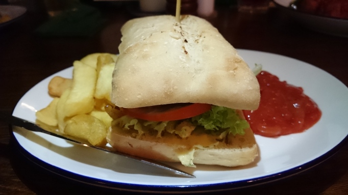 the Refectory Godalming rump steak sandwich